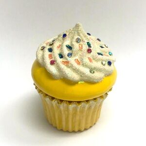 Vintage Cristiani Collezione Cupcake Trinket Box